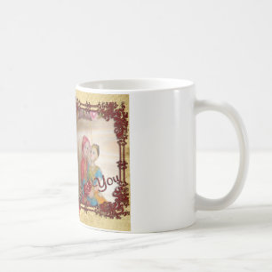 Wedding Doll Portrait Graphic Art Print Coffee Mug