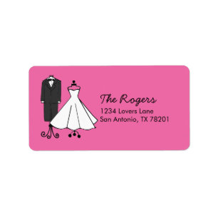 Wedding Doodles Label