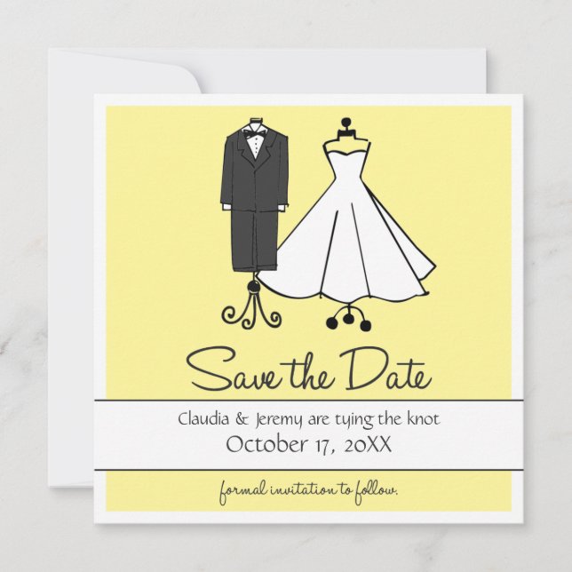 Wedding Doodles | Save the Date (Front)