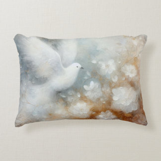 Wedding Dove Accent Throw Pillow