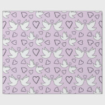Wedding Doves, Heart for Wedding Ceremony Seamless