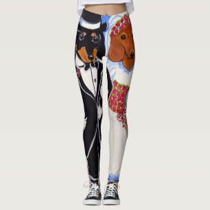 WEDDING DOXIES LEGGINGS