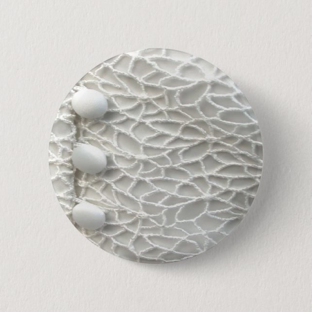 Wedding Dress 6 Cm Round Badge (Front)