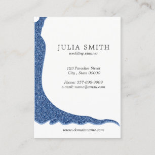 Wedding dress business card