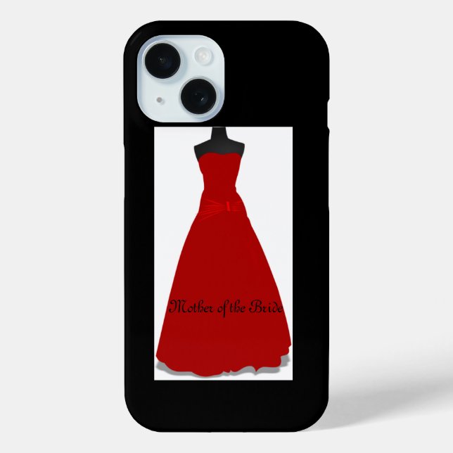 Wedding Dress Mother of the Bride Case-Mate iPhone Case (Back)