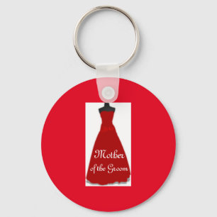 Wedding Dress Mother of the Groom Keychain