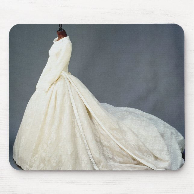 Wedding dress of Katharine Worsley Mouse Pad (Front)