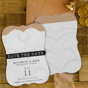 Wedding Dress Save The Date
