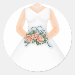 Wedding Dress Stickers