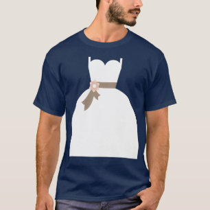 Wedding Dress Wedding Bachelorette Party 3 T-Shirt