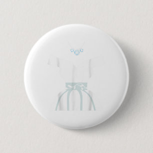 Wedding Dresses Bridal Showers Cute Graphic Funny 6 Cm Round Badge