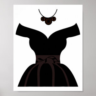 Wedding Dresses Bridal Showers Cute Graphic Funny Poster