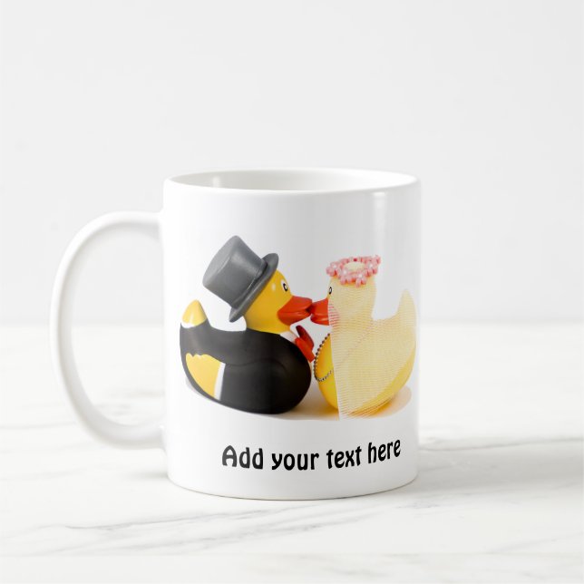 Wedding ducks 1 coffee mug (Left)
