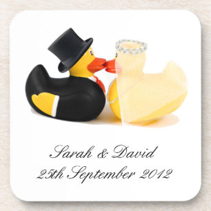 Wedding ducks 2 ...  coasters