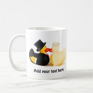 Wedding ducks 2 coffee mug