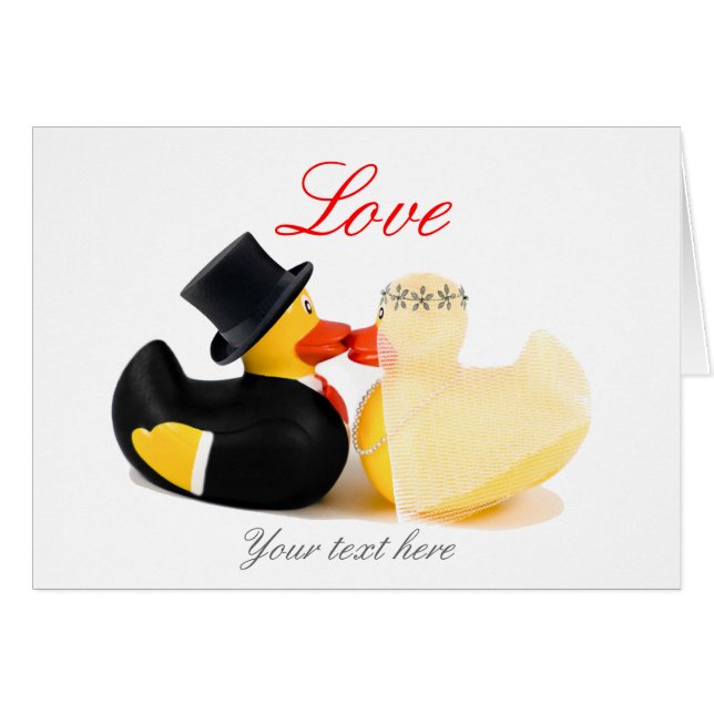 Wedding ducks 3 (Front Horizontal)