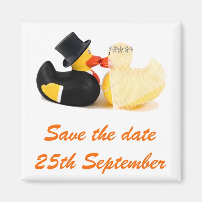 Wedding ducks 3  ... Magnet (Front)