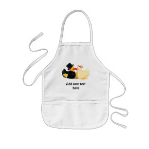 Wedding ducks 4 kids apron
