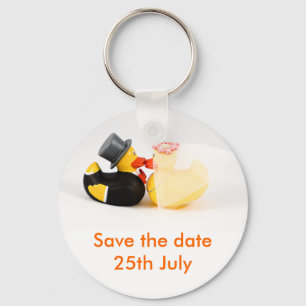 Wedding ducks ... keychain