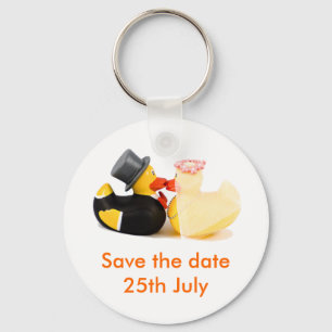 Wedding ducks ... keychain