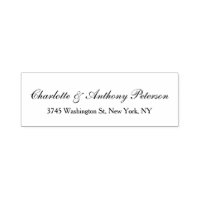 Wedding Elegant Script Creative Black White Family