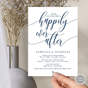 Wedding Elopement, Happily Ever After Party Invita Invitation