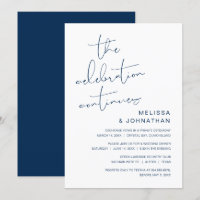 Wedding Elopement, The Celebration Continues
