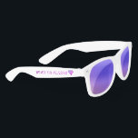 Wedding Engagement Diamond Chic Personalised Name Sunglasses<br><div class="desc">This modern design features a diamond with your personalised name,  bride and wedding date. Perfect for weddings and engagement parties. #wedding #engagement #bride #bridetobe #weddinginspiration #weddinginspo #sunglasses #wayfarer #weddinggifts #weddingfavors #weddingparty #fashion #fashionable #leggings</div>