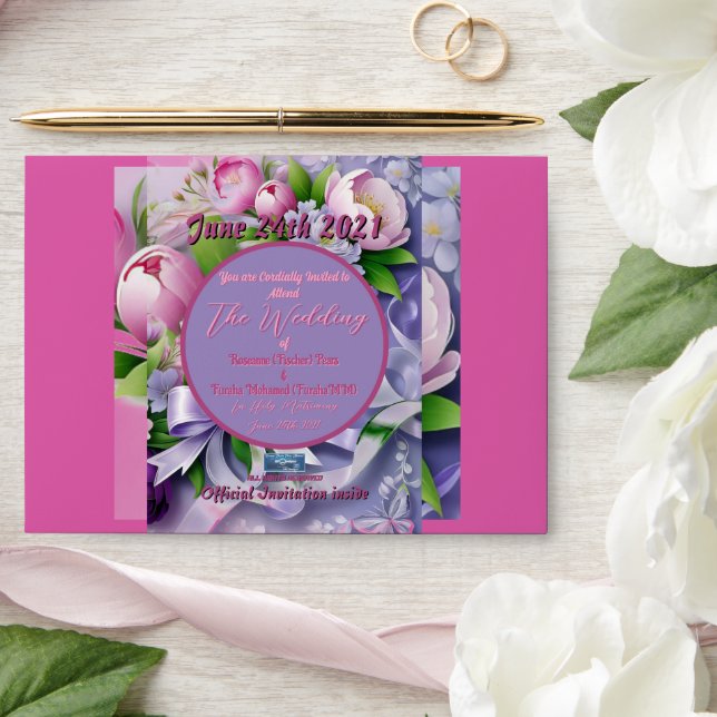 Wedding Env. 2c Violet(Horizon B)RFPMDesigns©️2024 Envelope (Wedding)
