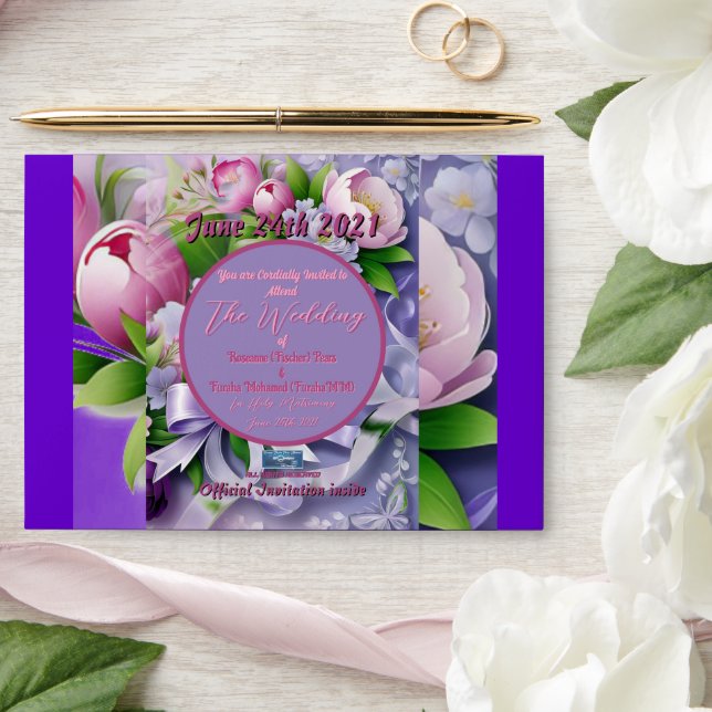 Wedding Env. 4d Violet(Horizon D)RFPMDesigns©️2024 Envelope (Wedding)