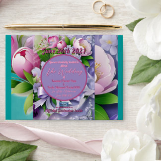 Wedding Env. 5g Violet(Horizon E)RFPMDesigns©️2024 Envelope