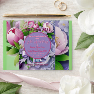 Wedding Env. 5h Violet(Horizon E)RFPMDesigns©️2024 Envelope