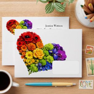 🌈 Wedding Envelope Flourish Together