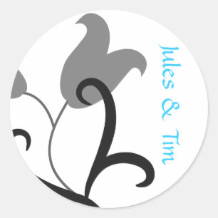 WEDDING ENVELOPE SEAL STICKERS TEMPLATE