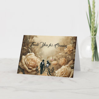 Wedding Events to go By Thank You Card