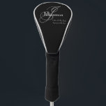 Wedding Father Of The Bride Gift Elegant Monogram  Golf Head Cover<br><div class="desc">Bridal Party Gifts Wedding Father Of The Bride Gift Elegant Monogram Golf Head Cover. Click personalise this template to customise it with the Monogram last name Initial, the first name, and the wedding date quickly and easily. Wedding Father Of The Bride Gift Elegant Monogram Golf Head Cover, is part of...</div>