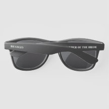 Wedding Father Of The Bride Modern Personalised Sunglasses