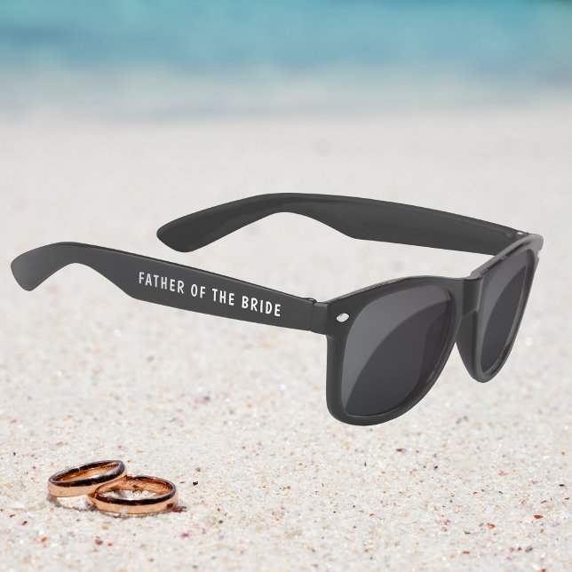 Wedding Father Of The Bride Personalised Name Sunglasses (Creator Uploaded)