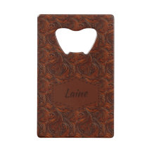 Wedding Faux Tooled Leather Look