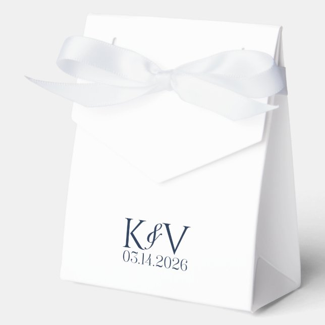 Wedding Favor Box (Front)