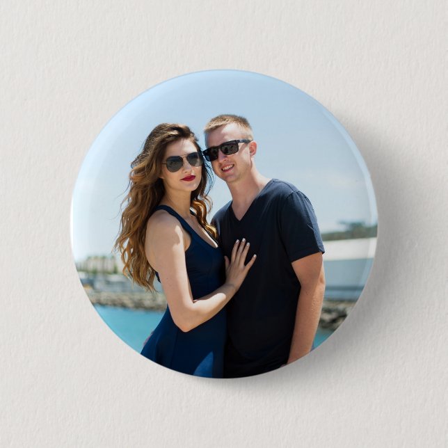 WEDDING FAVOR PERSONALIZED PHOTO BUTTONS (Front)