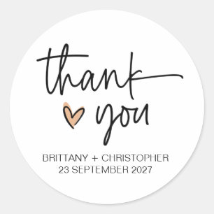 Wedding Favor Sticker Reception Favours for Guests