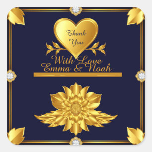 💙 Wedding Favor Thank You Labels Custom name