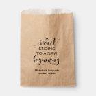 Wedding Favour Bag - Sweet Ending to New Beginning