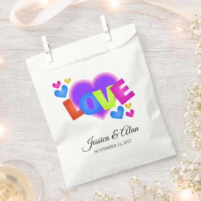 Wedding Favour Bags (Clipped)