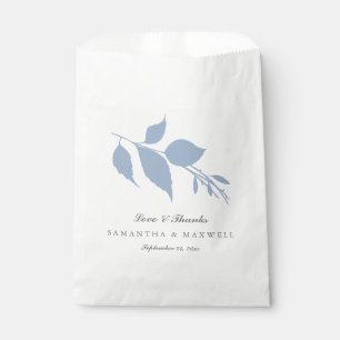 Wedding Favour Bags Love & Thanks Modern