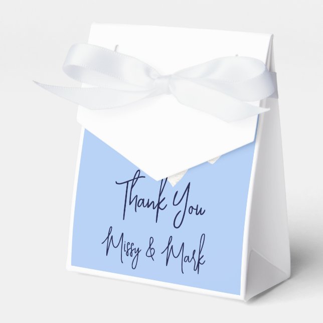 Wedding Favour Box (Front Side)