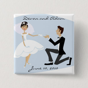 Wedding Favour Button