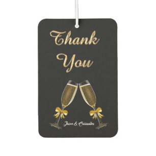 Wedding Favour Car Air Freshener