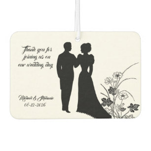 Wedding Favour Car Air Freshener
